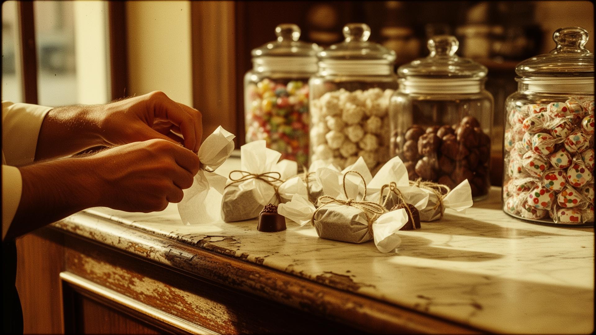 Interno della bottega Dolci Idee a Verona